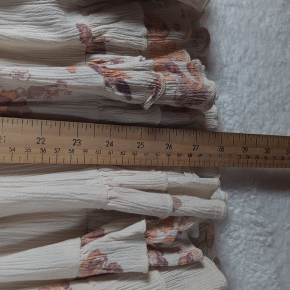 Free People Floral Boho / Hippie Blouse - Picture 4 of 4